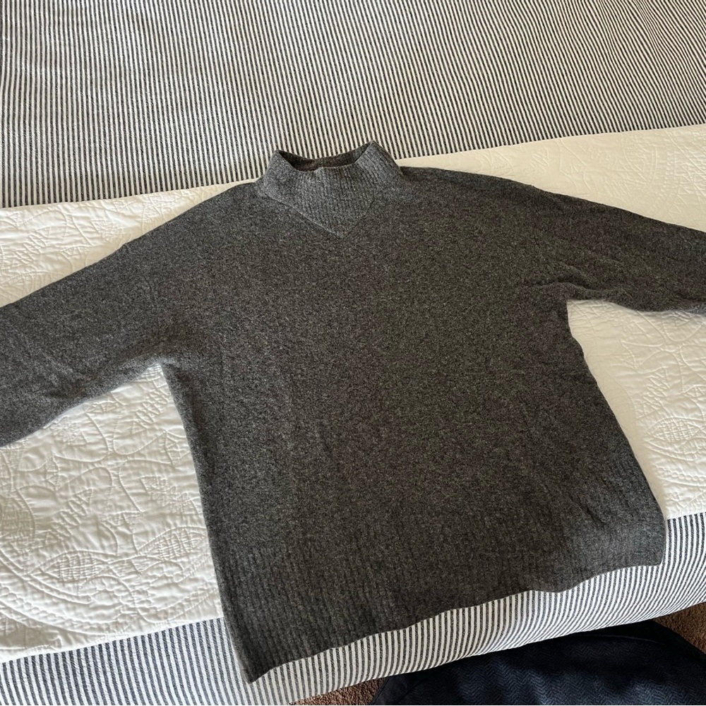 Everlane wool funnel neck sweater